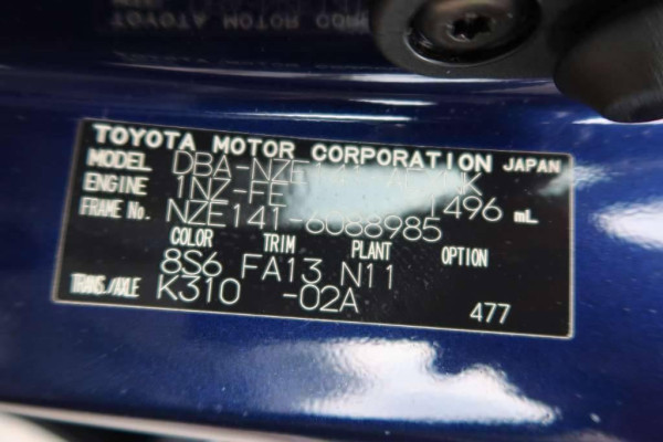 Used 2008 AT toyota axio null Image[18]