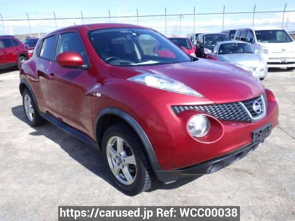 Buy Used 2012 Nissan JUKE YF15 (WCC00038) | Japanese Used Cars Carused.jp