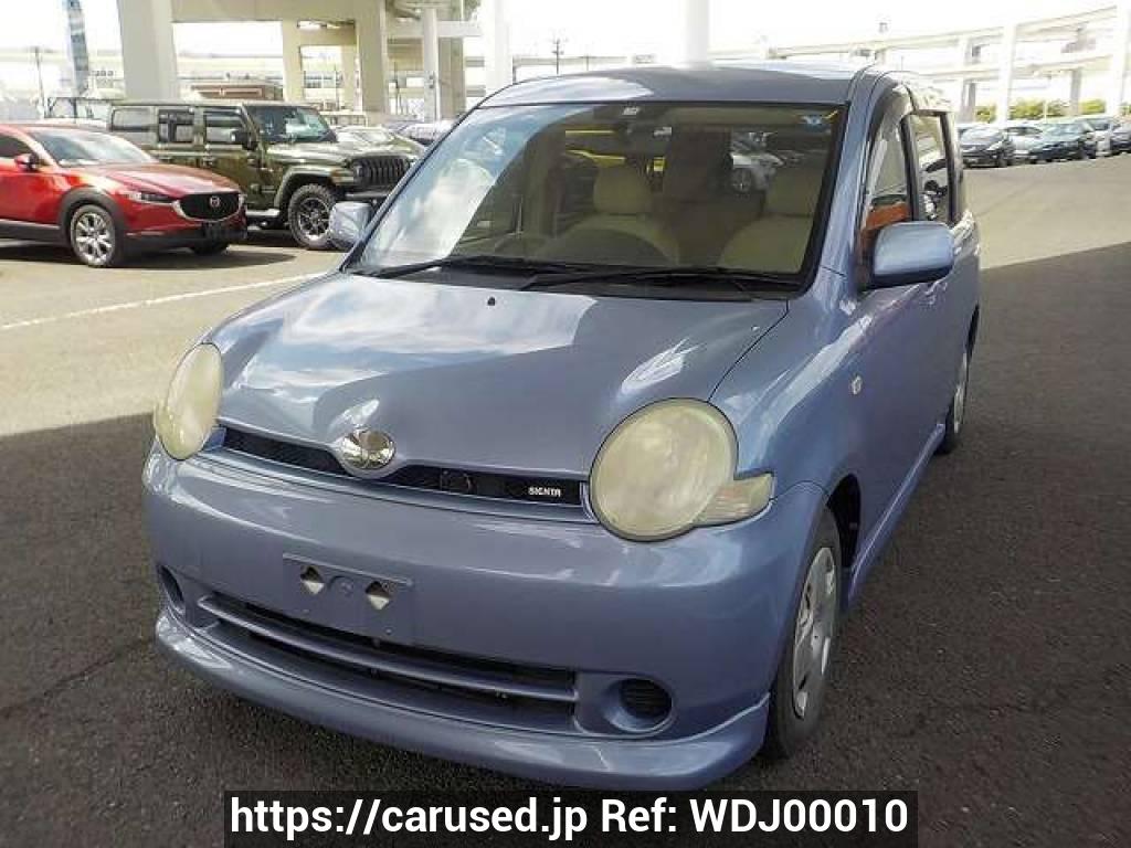 Buy Used 2003 Toyota Sienta NCP81G (WDJ00010) Japanese Used Cars