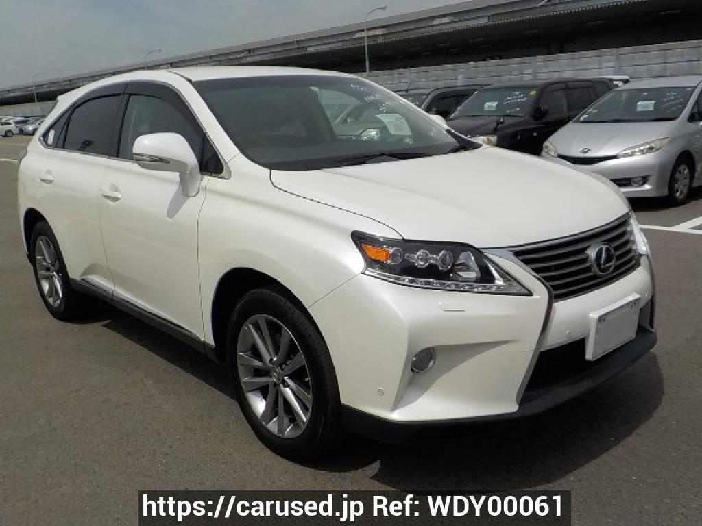 Buy Used 2015 Lexus RX AGL10W (WDY00061) Japanese Used Cars Carused.jp