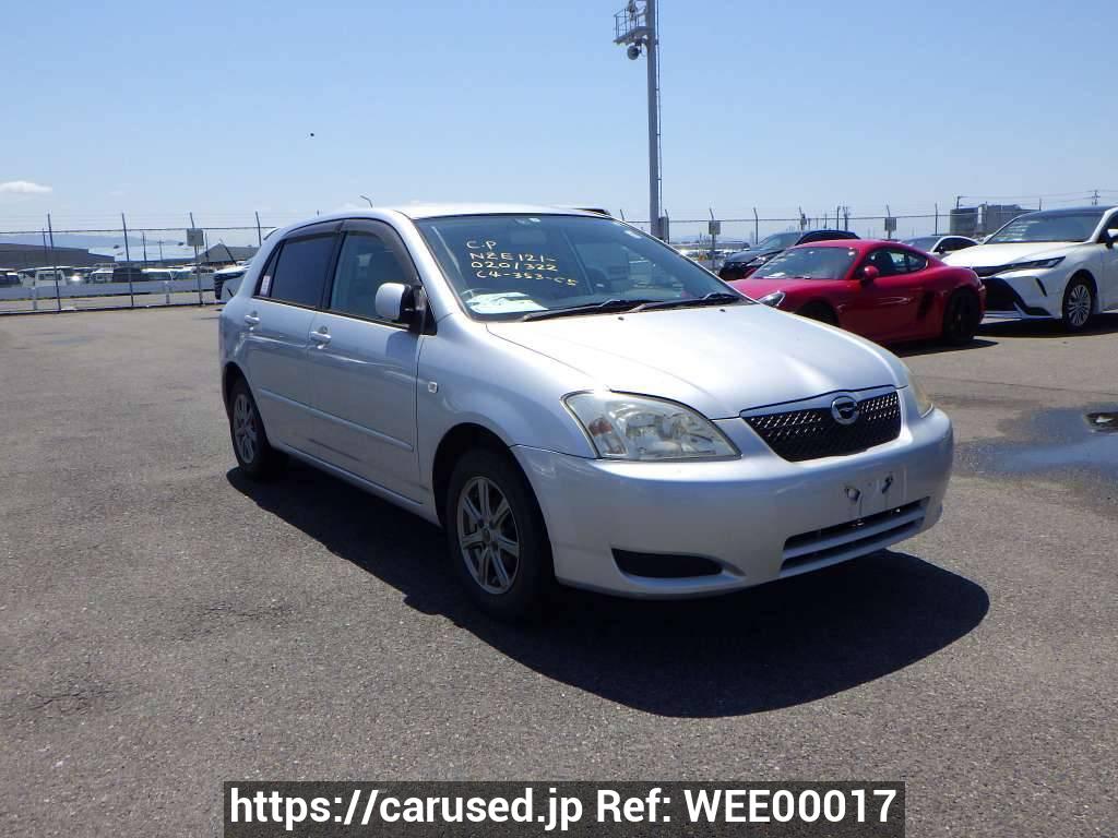 Buy Used 2003 Toyota Corolla Runx NZE121 (WEE00017) Japanese Used