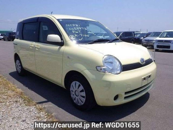 Used 2004 AT toyota sienta NCP81G Image[1]