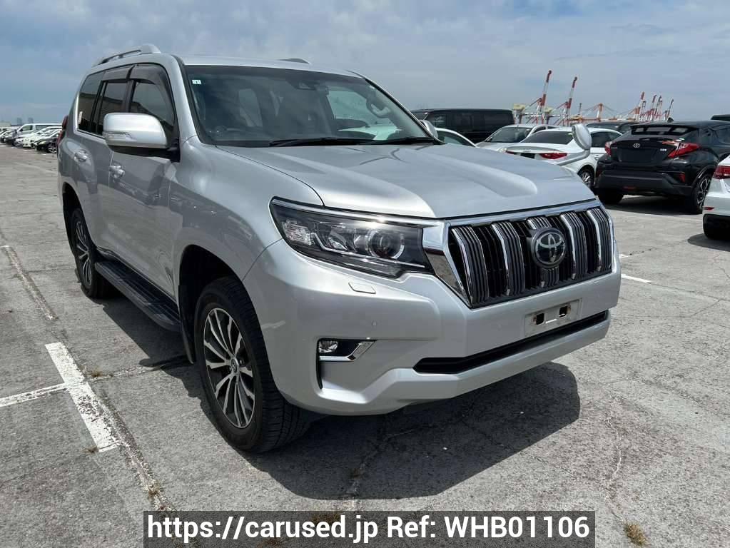 Buy Used 2019 Toyota Land Cruiser Prado GDJ150W (WHB01106) | Japanese ...