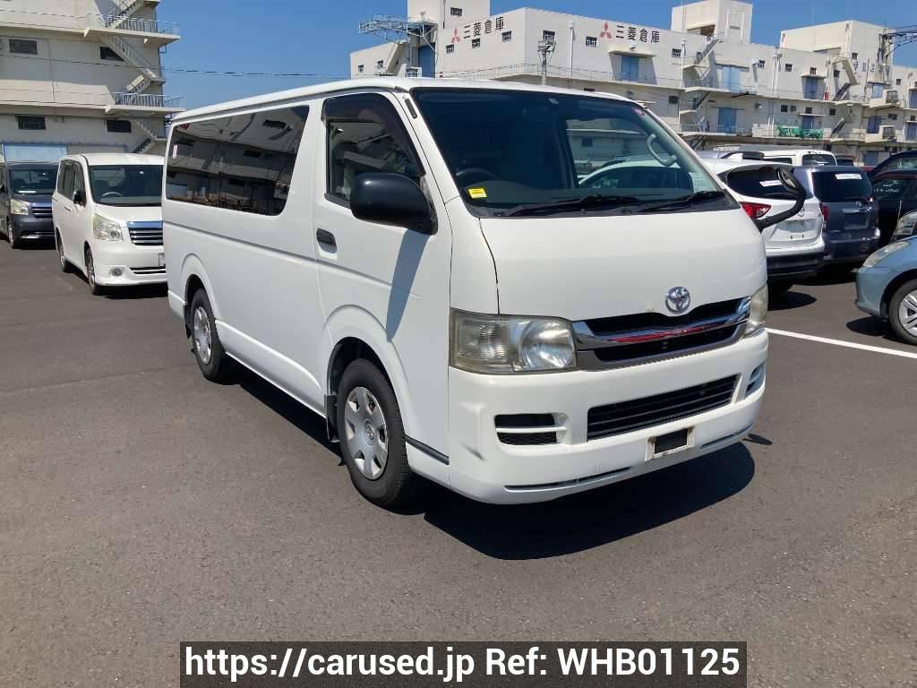 Buy Used 2008 Toyota Regiusace Van KDH201V (WHB01125) | Japanese Used ...