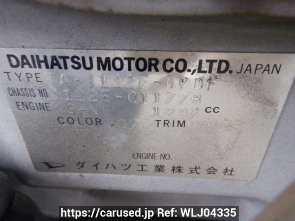 Used 2005 AT toyota cami J122E Image[10]