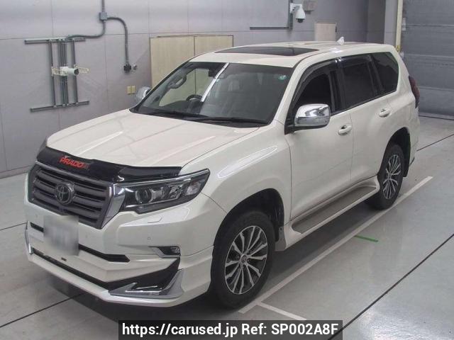 Buy Used Toyota Land Cruiser Prado Trj W Sp A F Japanese