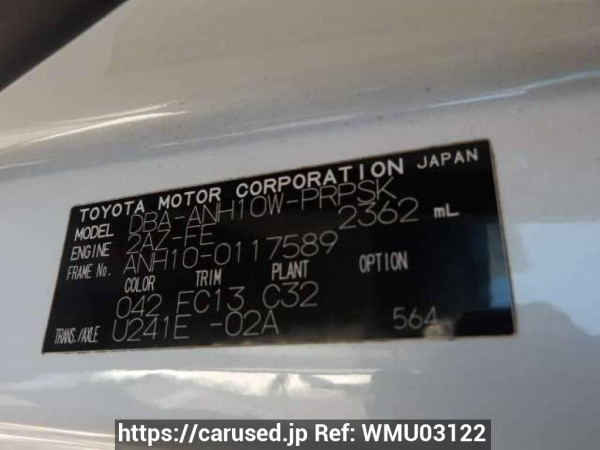 Used 2005 AT toyota alphard ANH10W Image[8]