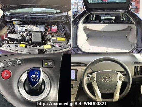 Used 2013 AT toyota prius DAA-ZVW30 Image[6]