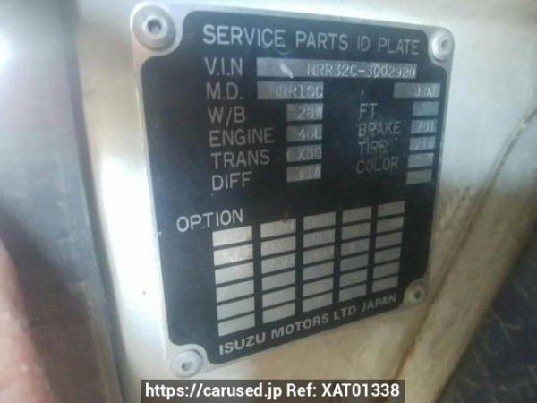 Used 1991 MT isuzu juston NRR32C Image[18]