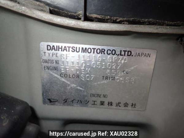 Used 2001 AT daihatsu terios-kid J111G Image[8]
