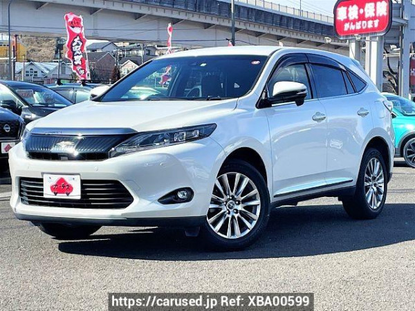 Used 2016 AT toyota harrier DBA-ZSU60W Image[0]
