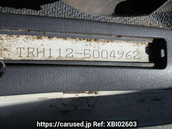 Used 2003 AT toyota hiace-van TRH112V Image[12]