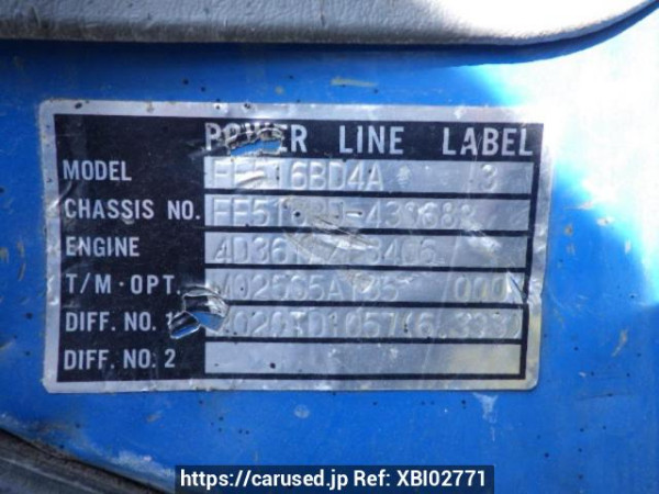 Used 1999 MT mitsubishi canter FE516BD Image[19]