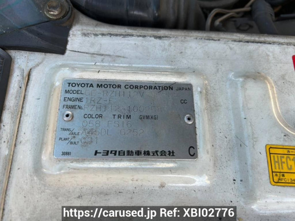Used 2001 AT toyota hiace-van RZH112V Image[10]