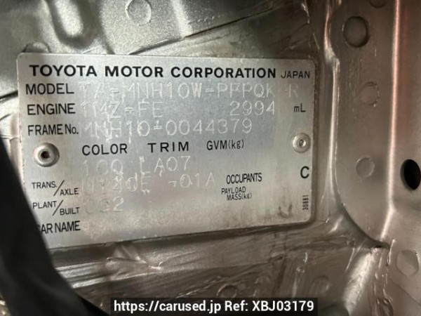 Used 2004 AT toyota alphard MNH10W Image[10]