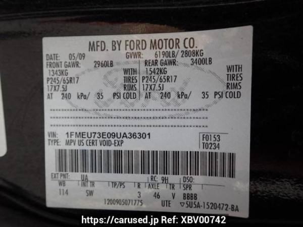 Used 2010 AT ford explorer 1FMEU74P Image[8]
