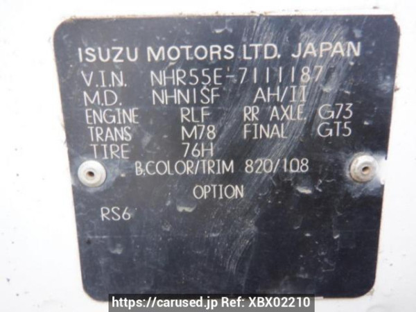 Used 1988 MT isuzu elf-truck NHR55E Image[11]