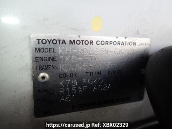 Used 2001 MT toyota land-cruiser-prado KDJ95W Image[9]