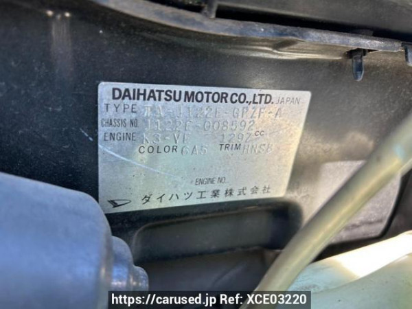 Used 2002 AT toyota cami J122E Image[10]