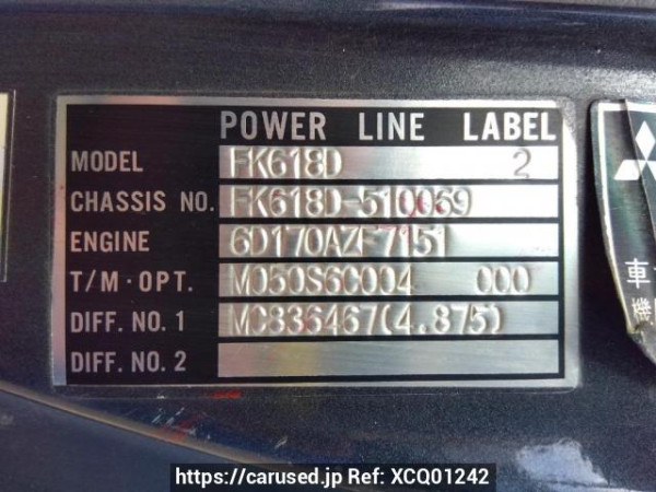 Used 1993 MT mitsubishi-fuso fighter FK618D Image[13]