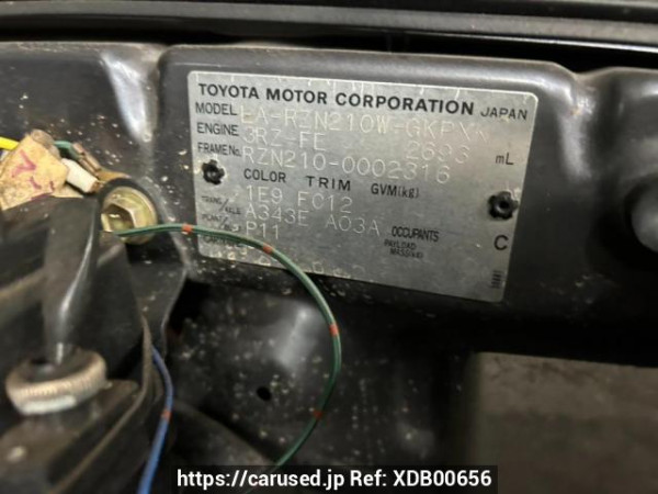 Used 2004 AT toyota hilux-surf RZN210W Image[10]