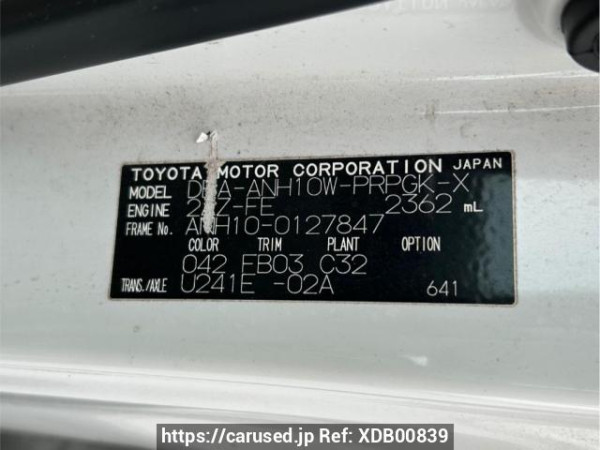 Used 2006 AT toyota alphard ANH10W Image[10]