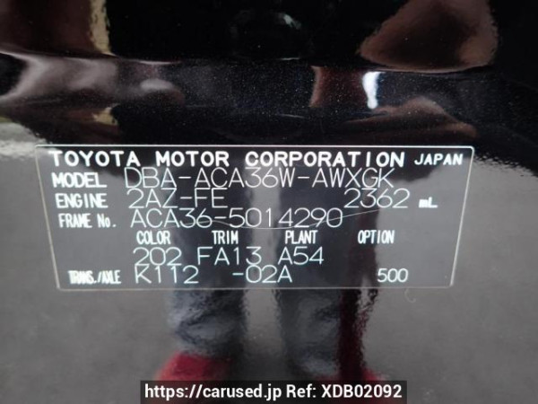 Used 2007 AT toyota rav4 ACA36W Image[8]