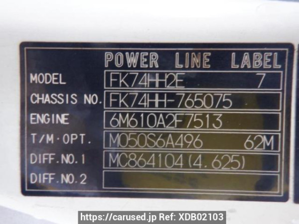Used 2004 MT mitsubishi-fuso fighter FK74HH Image[10]
