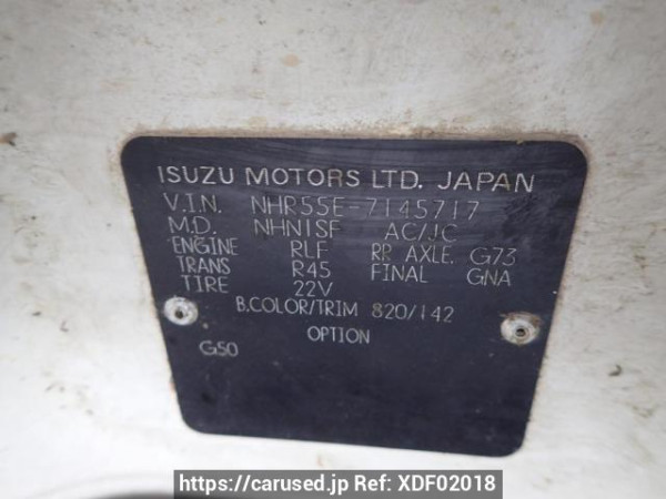 Used 1992 MT isuzu elf-truck NHR55EVN Image[9]
