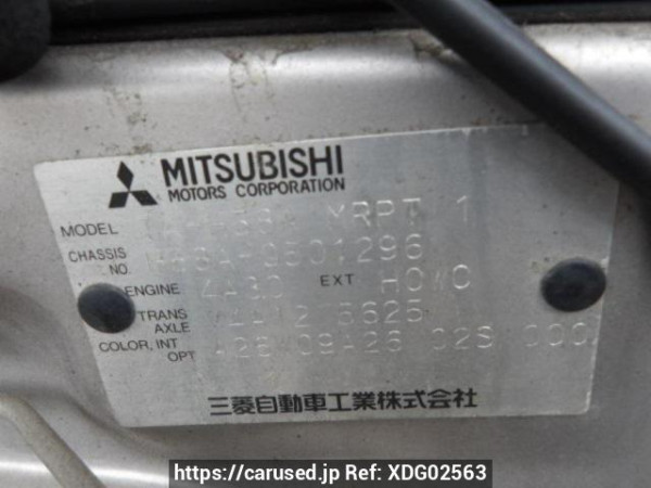 Used 2004 AT mitsubishi pajero-mini H58A Image[8]