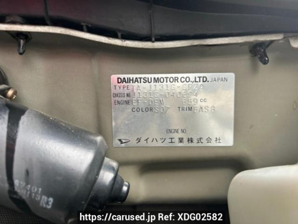 Used 2004 AT daihatsu terios-kid J131G Image[10]