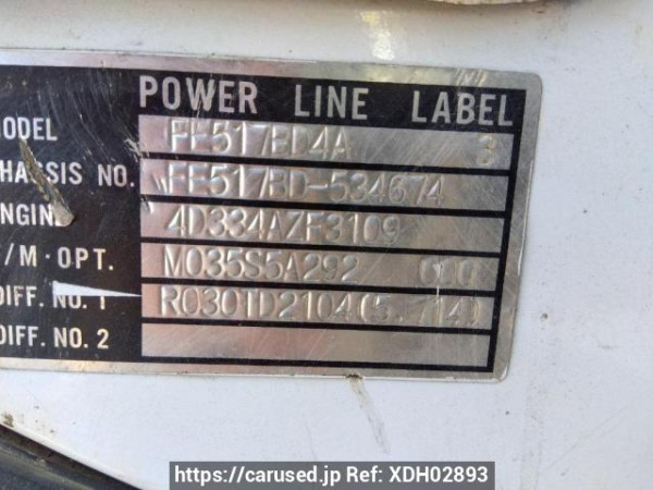 Used 1999 MT mitsubishi canter FE517BD Image[18]