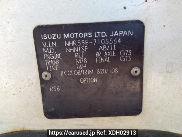 Used 1988 MT isuzu elf-truck NHR55E Image[10]