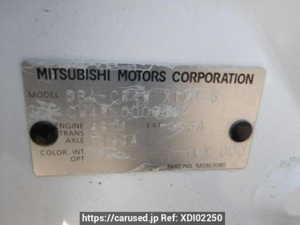 Used 2010 AT mitsubishi outlander CW4W Image[9]