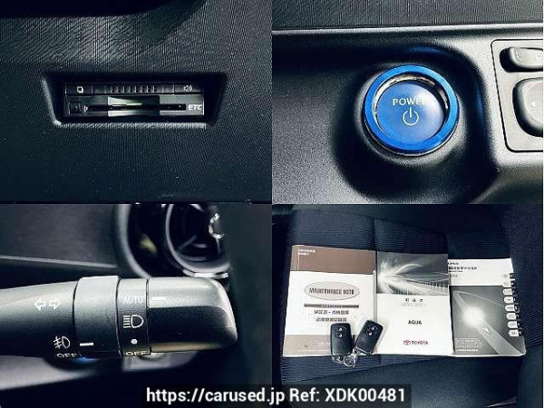 Used 2016 CVT toyota aqua DAA-NHP10 Image[5]