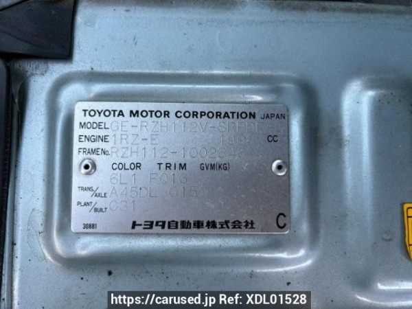 Used 2001 AT toyota regiusace-van RZH112V Image[10]