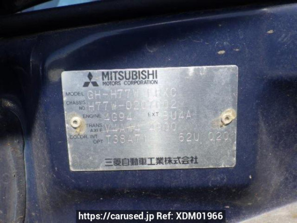 Used 2000 AT mitsubishi pajero-io H77W Image[10]