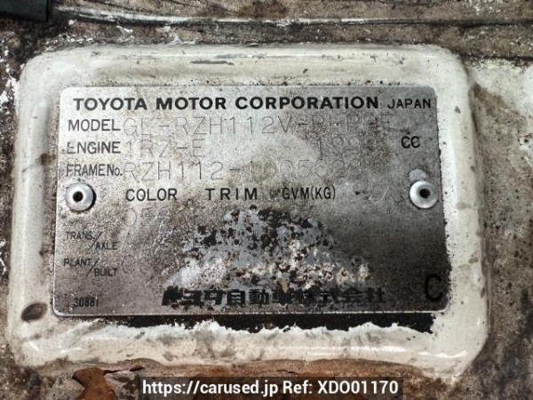 Used 2001 AT toyota hiace-van RZH112V Image[9]