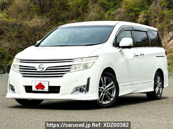 Used 2012 CVT nissan elgrand DBA-TE52 Image[0]
