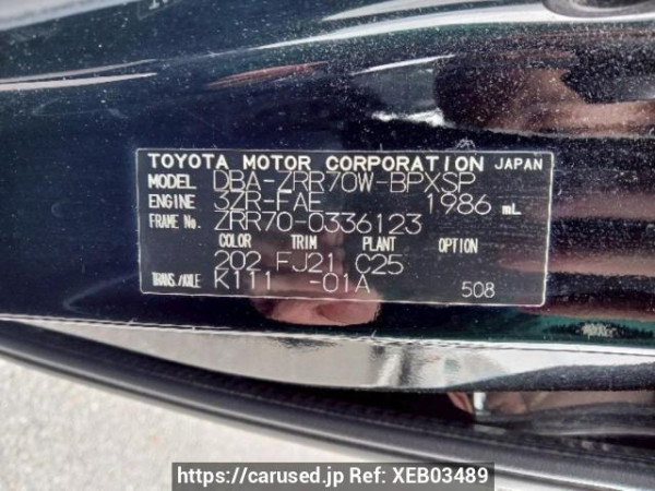 Used 2010 AT toyota voxy ZRR70W Image[10]