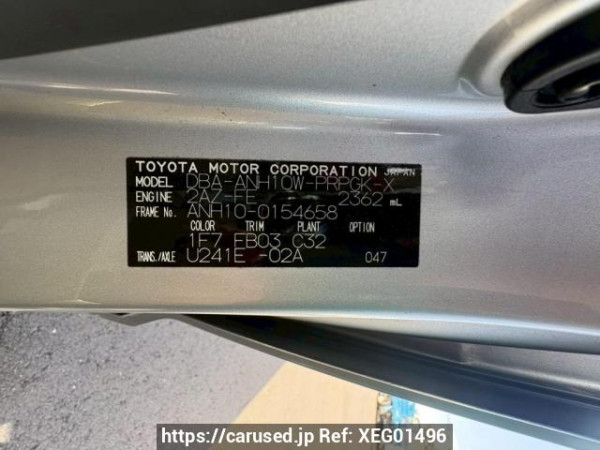 Used 2006 AT toyota alphard ANH10W Image[10]