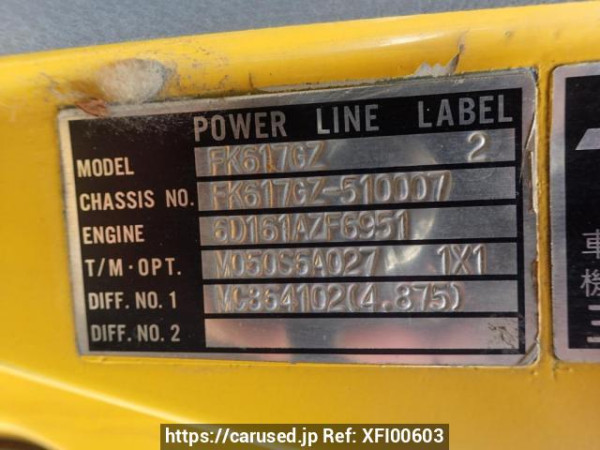 Used 1993 MT mitsubishi-fuso fighter FK617GZ Image[8]
