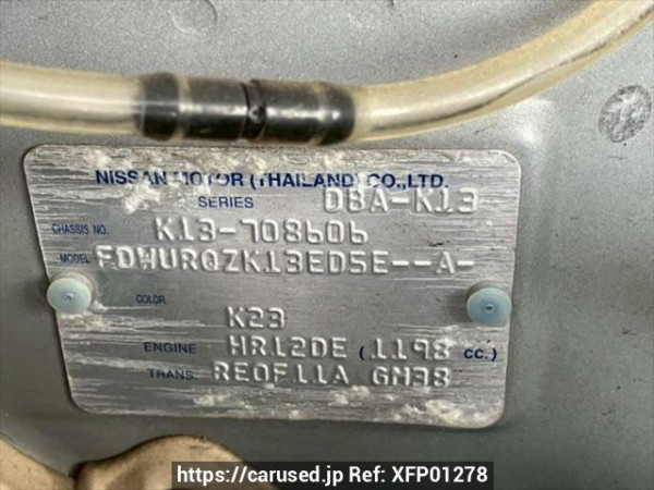 Used 2012 AT nissan march K13 Image[11]
