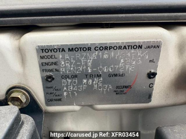 Used 2003 AT toyota hilux-surf RZN215W Image[10]