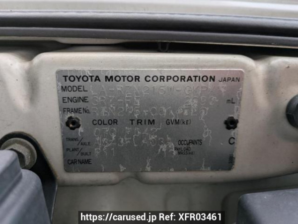 Used 2004 AT toyota hilux-surf RZN215W Image[11]