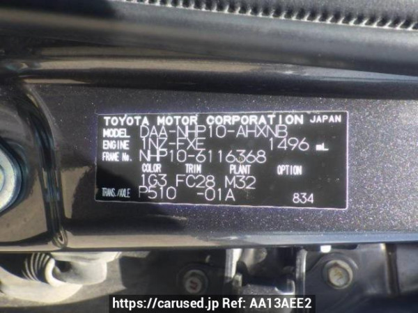 Used 2012 AT toyota aqua NHP10 Image[9]