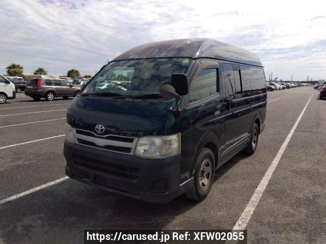 Buy Used 2010 Toyota Hiace Van TRH200K (XFW02055) | Japanese