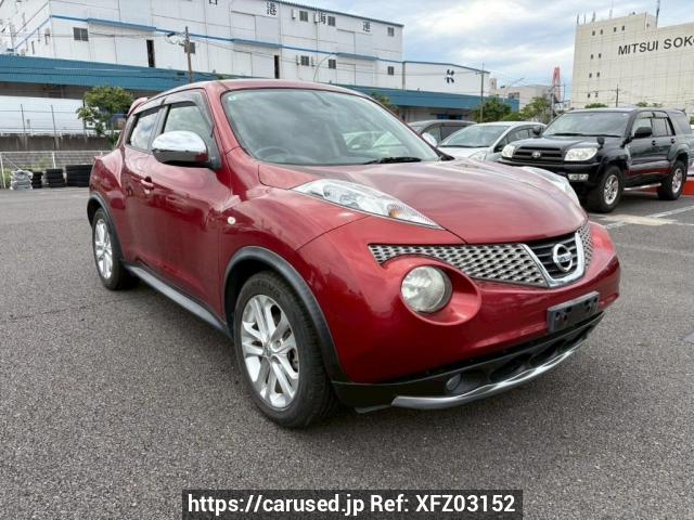 Buy Used 2012 Nissan JUKE YF15 (XFZ03152) | Japanese Used
