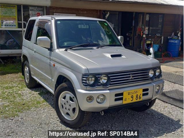 Used 2001 AT mitsubishi pajero-mini H58A Image[0]