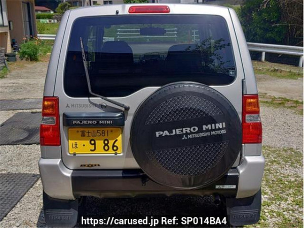 Used 2001 AT mitsubishi pajero-mini H58A Image[1]